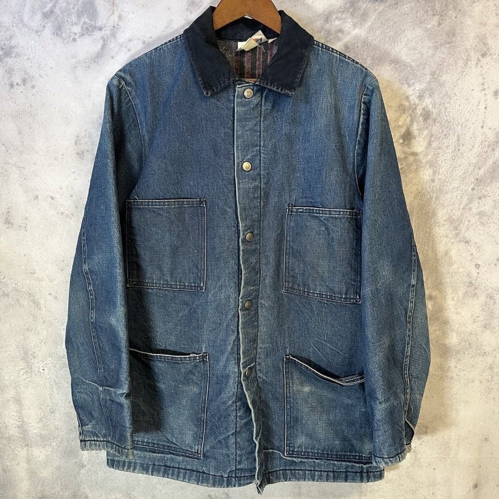 Dickies Blanket Lined Denim Chore Jacket 40